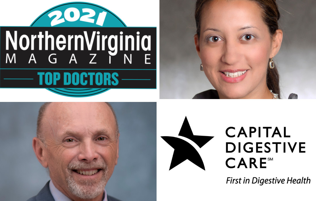 We Made the List! Northern Virginia Top Doctors Capital Digestive Care