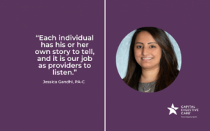 Our DC-Area Locations Welcome Jessica Gandhi, PA-C - Capital Digestive Care