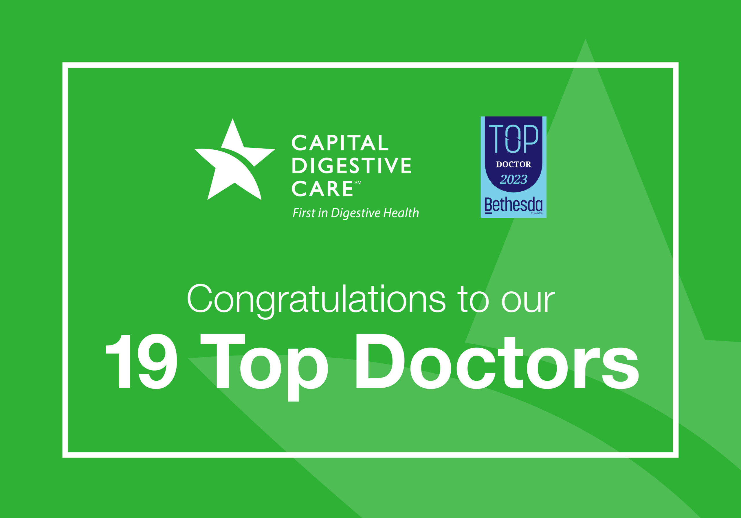 19 Top Doctors Chosen By Bethesda Magazine Capital Digestive Care