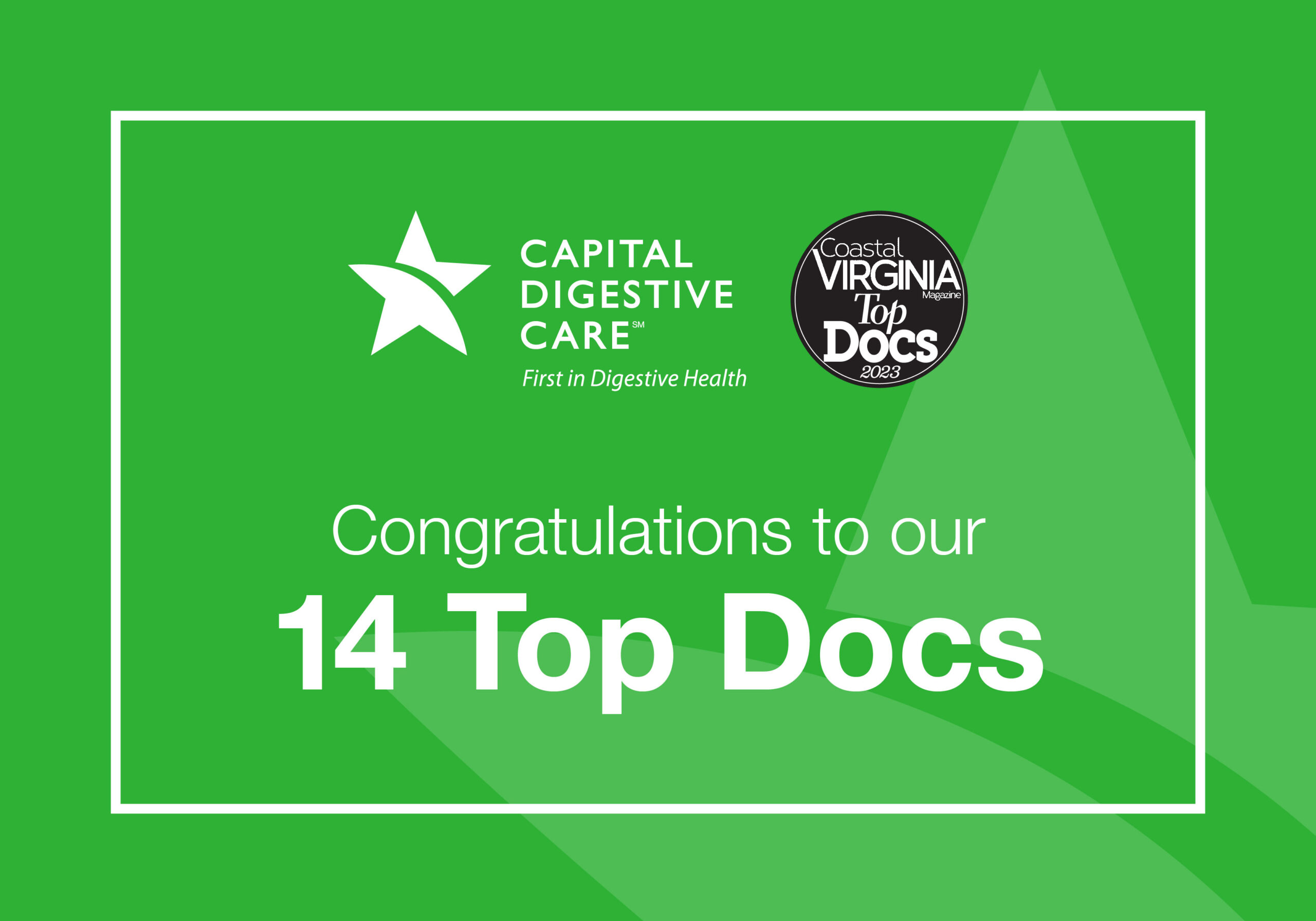 Coastal Virginia Magazine Names 14 Top Docs Capital Digestive Care