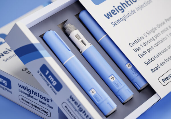 Image of weight loss injectable dosing pens.